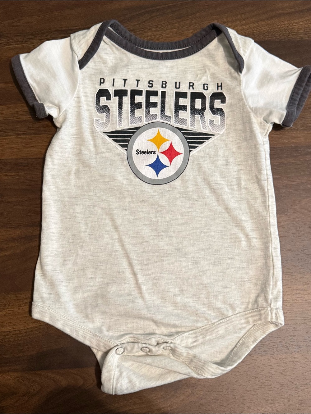 Baby boy Pittsburgh Steelers onesie